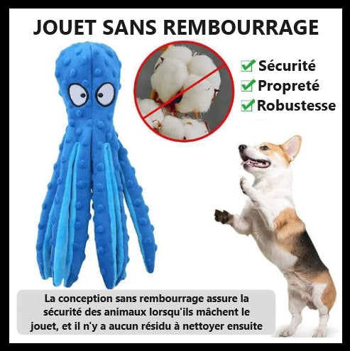 Pieuvre de jeu Poulpi™ pour chien